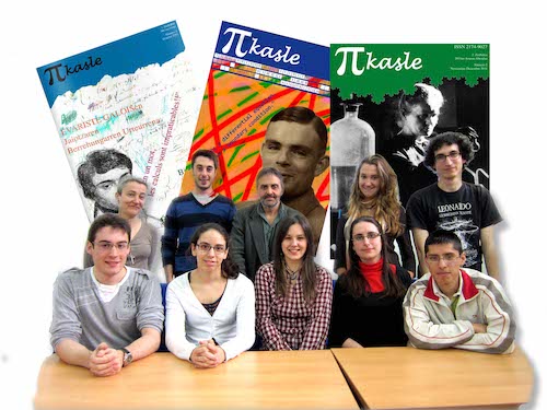 Equipo de Colaboradores de PIkasle a finales del curso académico 2011-12